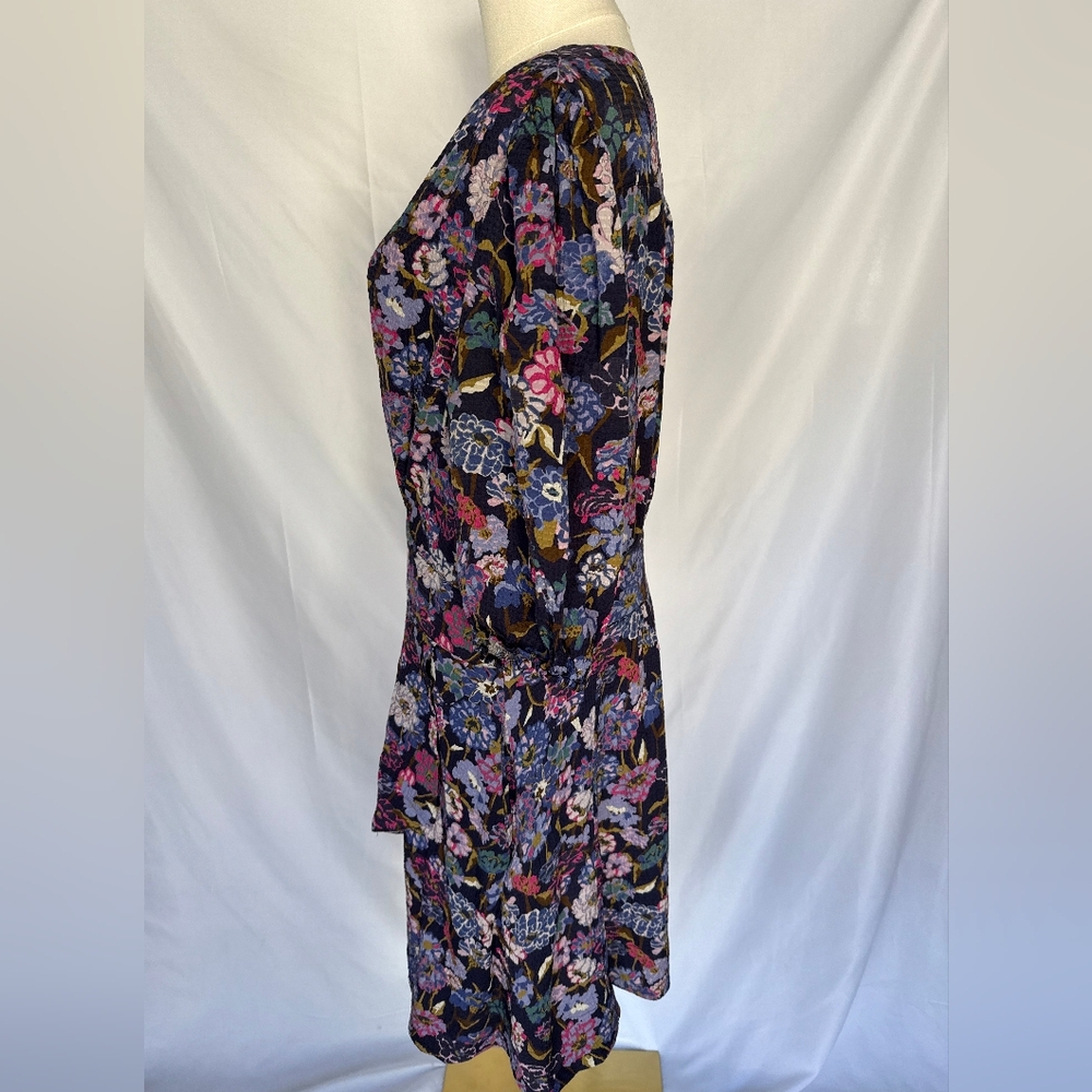 Tanya Taylor Nat Silk Floral Mini Dress - Picture 3 of 9